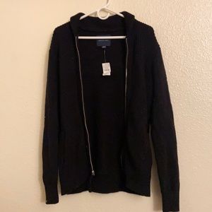 Men’s American Eagle cardigan in black